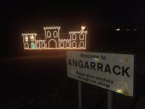 Eleven Pipers Piping and village sign... Eleven Pipers Piping and village sign...